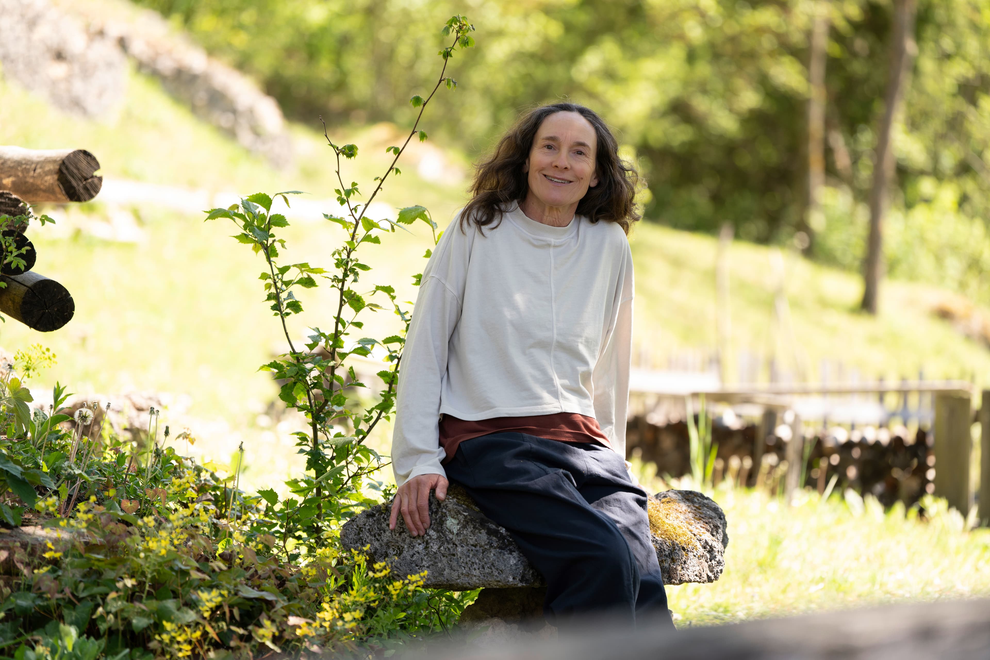 Bea in den Bergen
